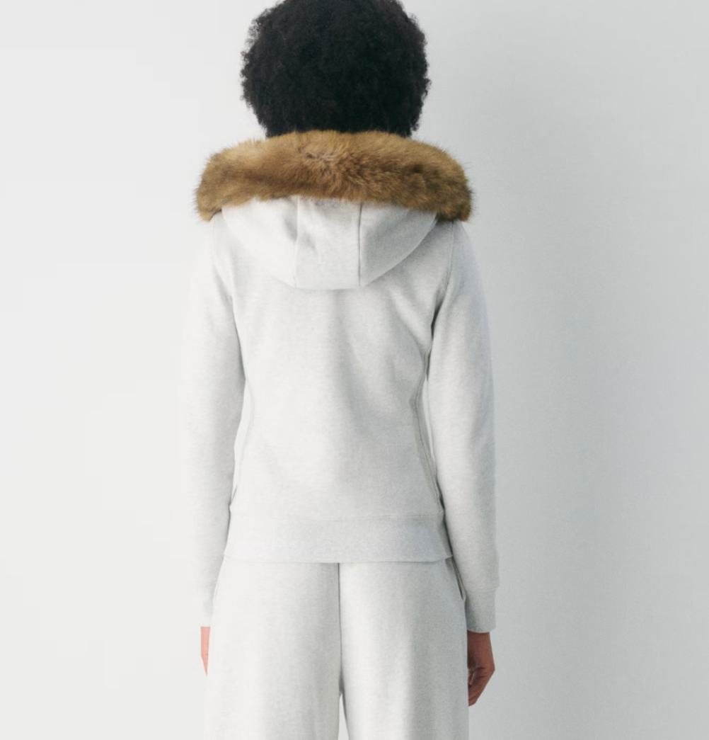 Fur Zip Up