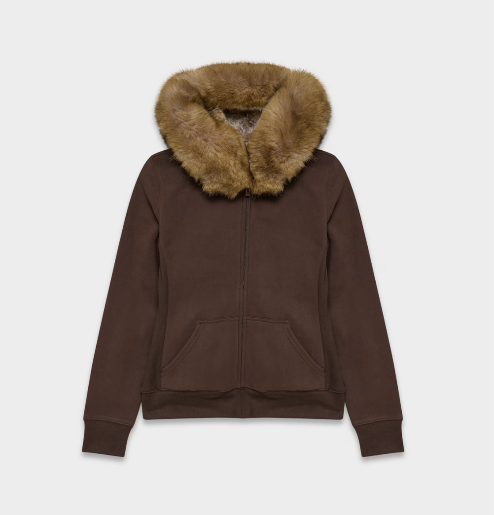 Fur Zip Up