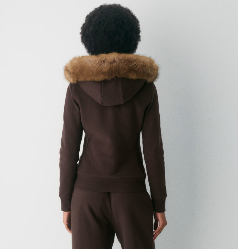 Fur Zip Up