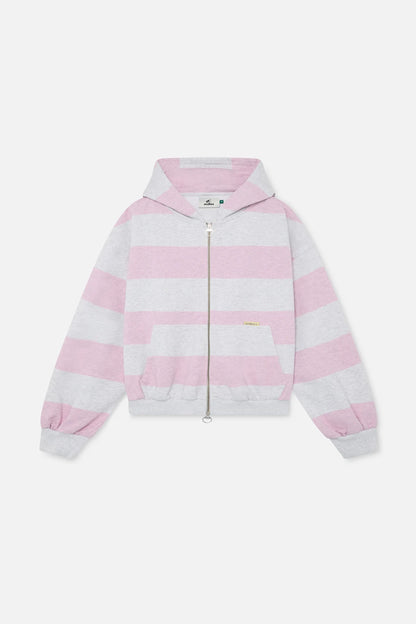 Striped Zip-Up