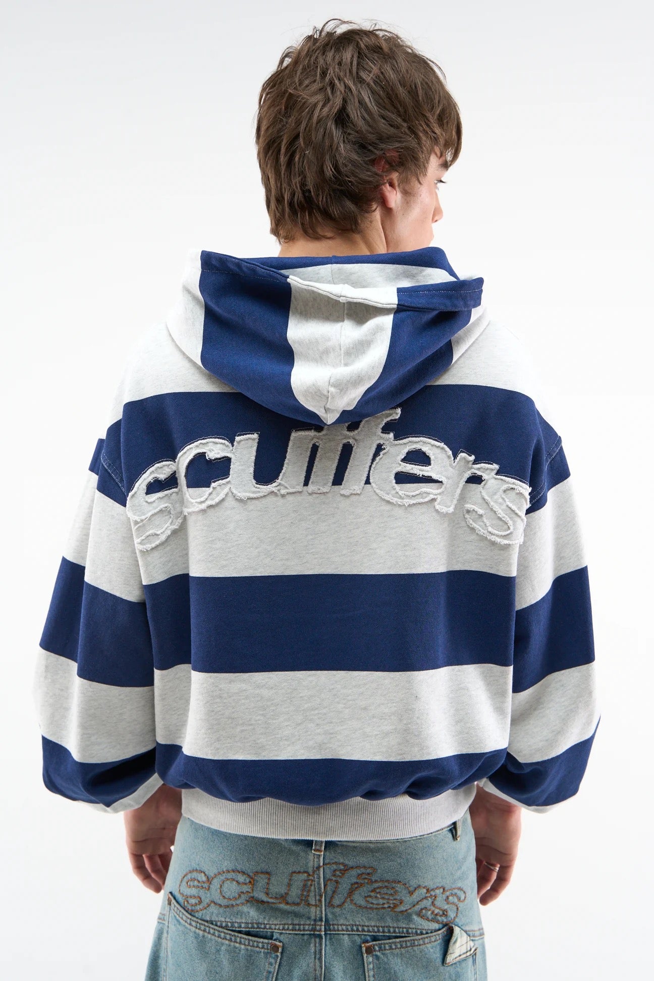 Striped Zip-Up