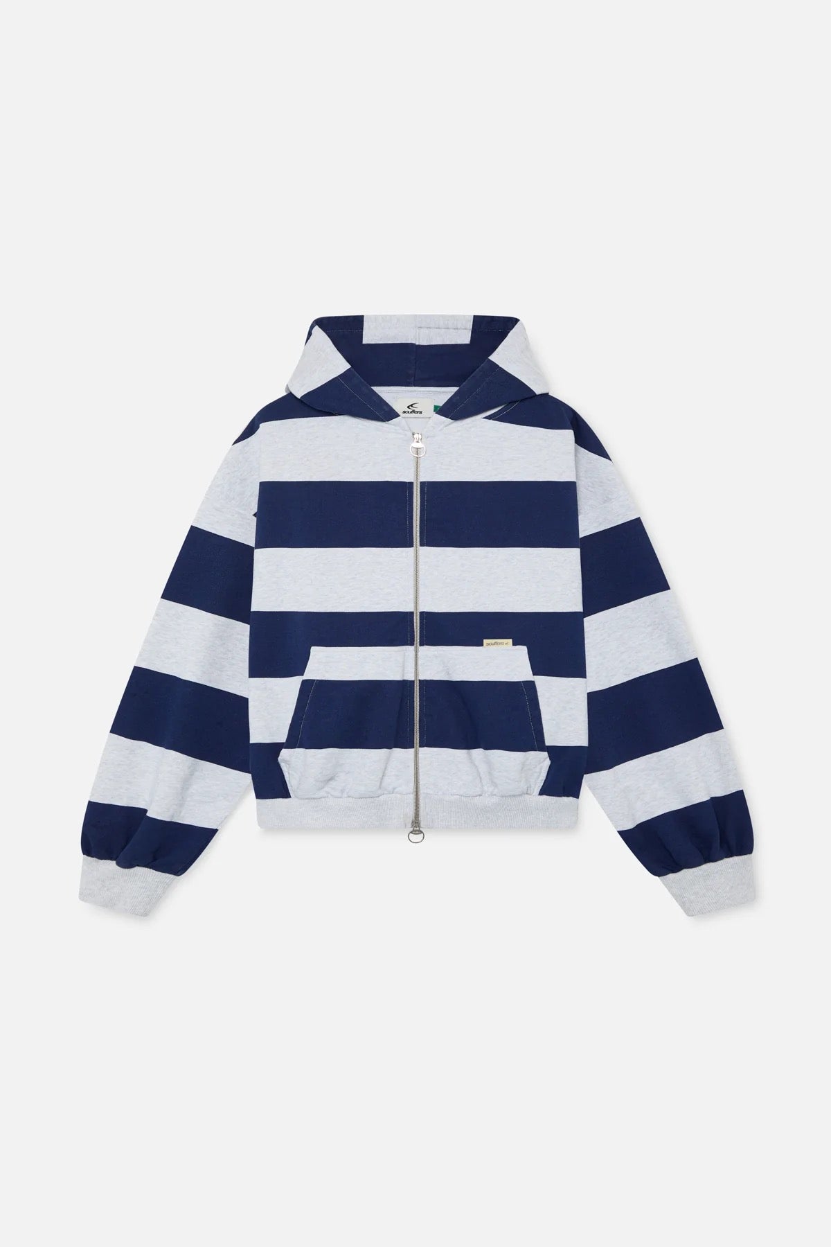 Striped Zip-Up