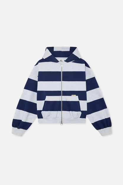 Striped Zip-Up